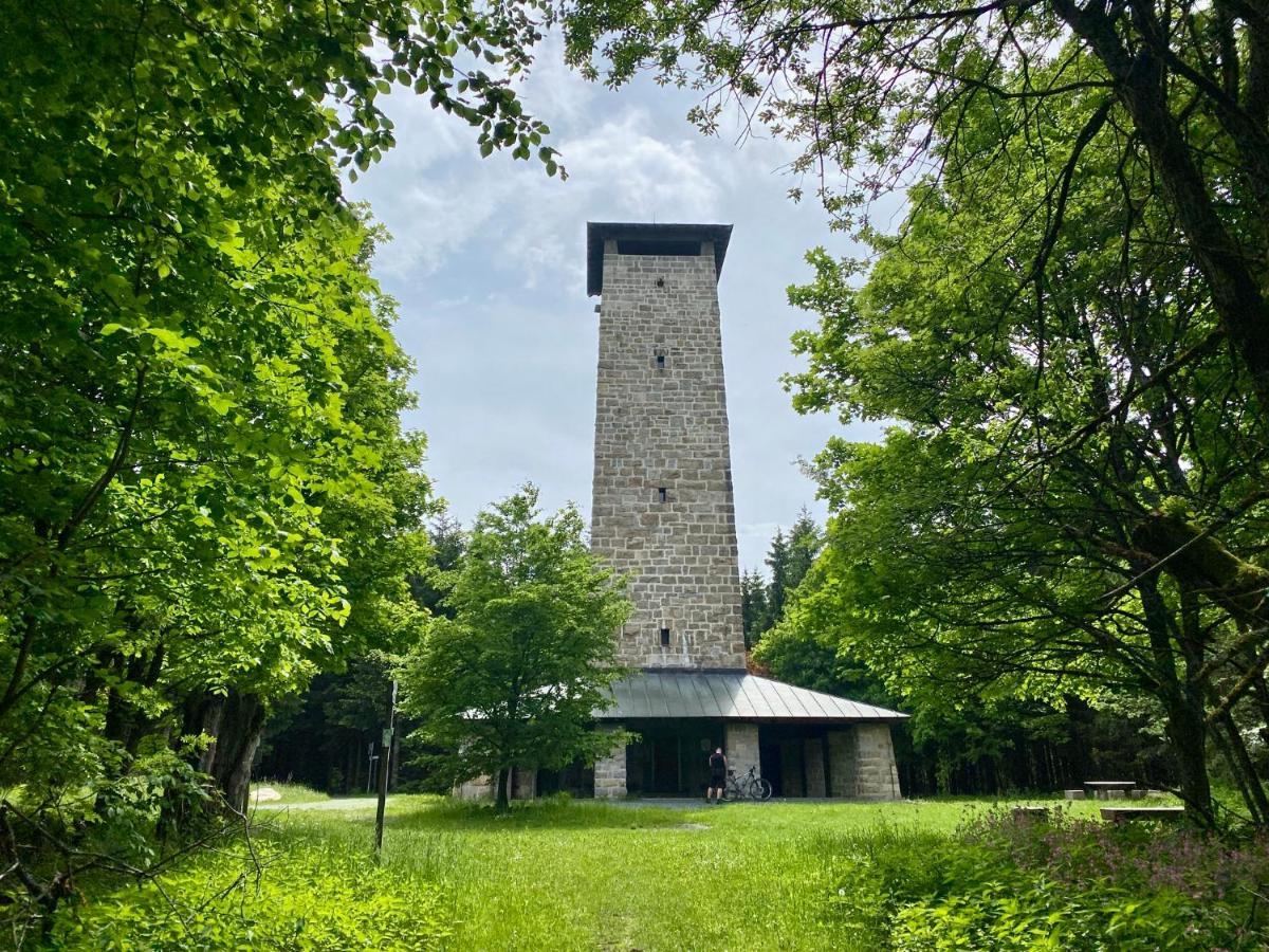 Ferienwohnung Oxana Im Naturpark Fichtelgebirge Schonwald  エクステリア 写真