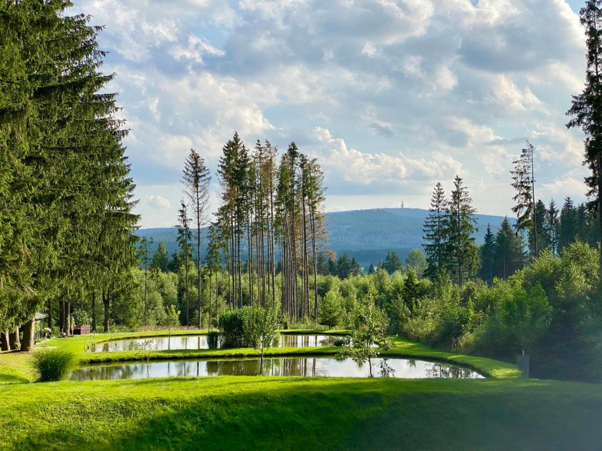 Ferienwohnung Oxana Im Naturpark Fichtelgebirge Schonwald  エクステリア 写真