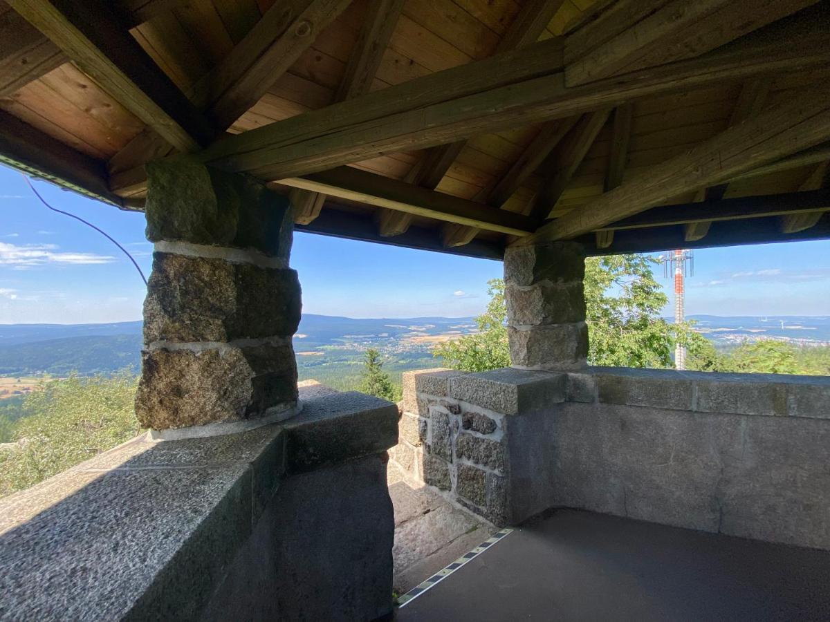 Ferienwohnung Oxana Im Naturpark Fichtelgebirge Schonwald  エクステリア 写真