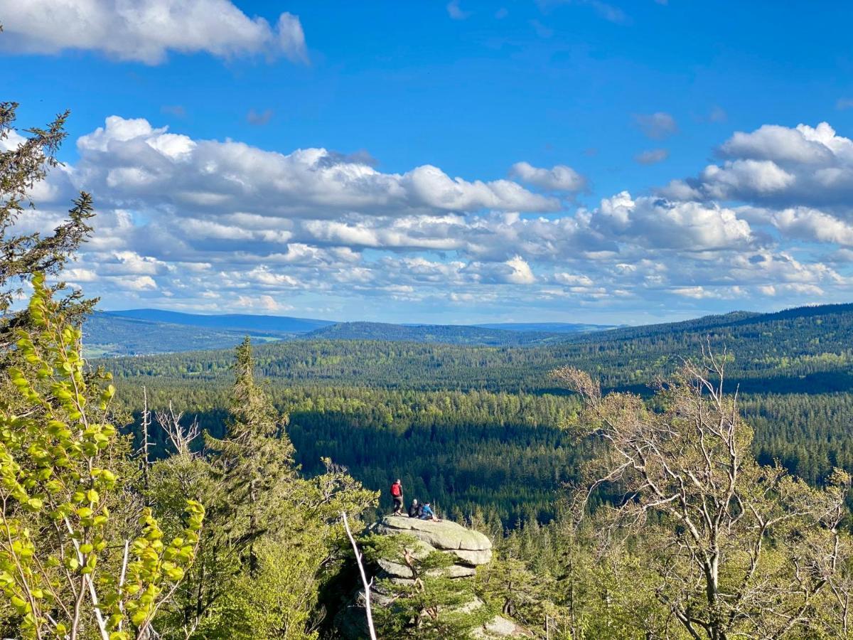Ferienwohnung Oxana Im Naturpark Fichtelgebirge Schonwald  エクステリア 写真